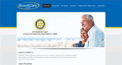 Desktop Screenshot of bowelcare.org.au